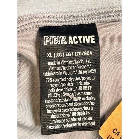 Victoria Secret PINK Women's Bike Shorts Ultimate High Waist 6 Inch Grey Size XL - Picture 7 of 11